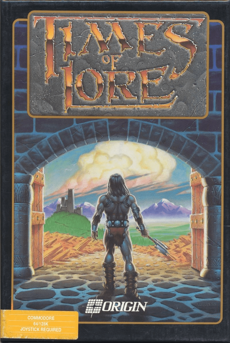 Times Of Lore box art for Commodore 64